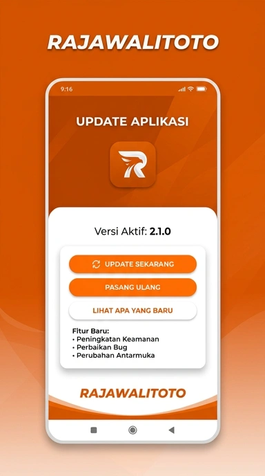 Riwayat Versi Rajawalitoto untuk Pengguna Android